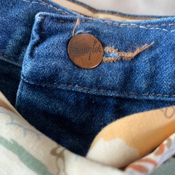 Vintage Handmade Womens Denim Purse Handbag Bow Lined Route 66 18x11” - Picture 12 of 13